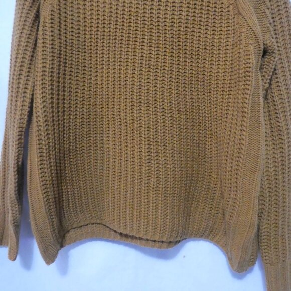 CHARLOTTE RUSSE | small | Knit Orange Turtleneck Sweater - Picture 7 of 14